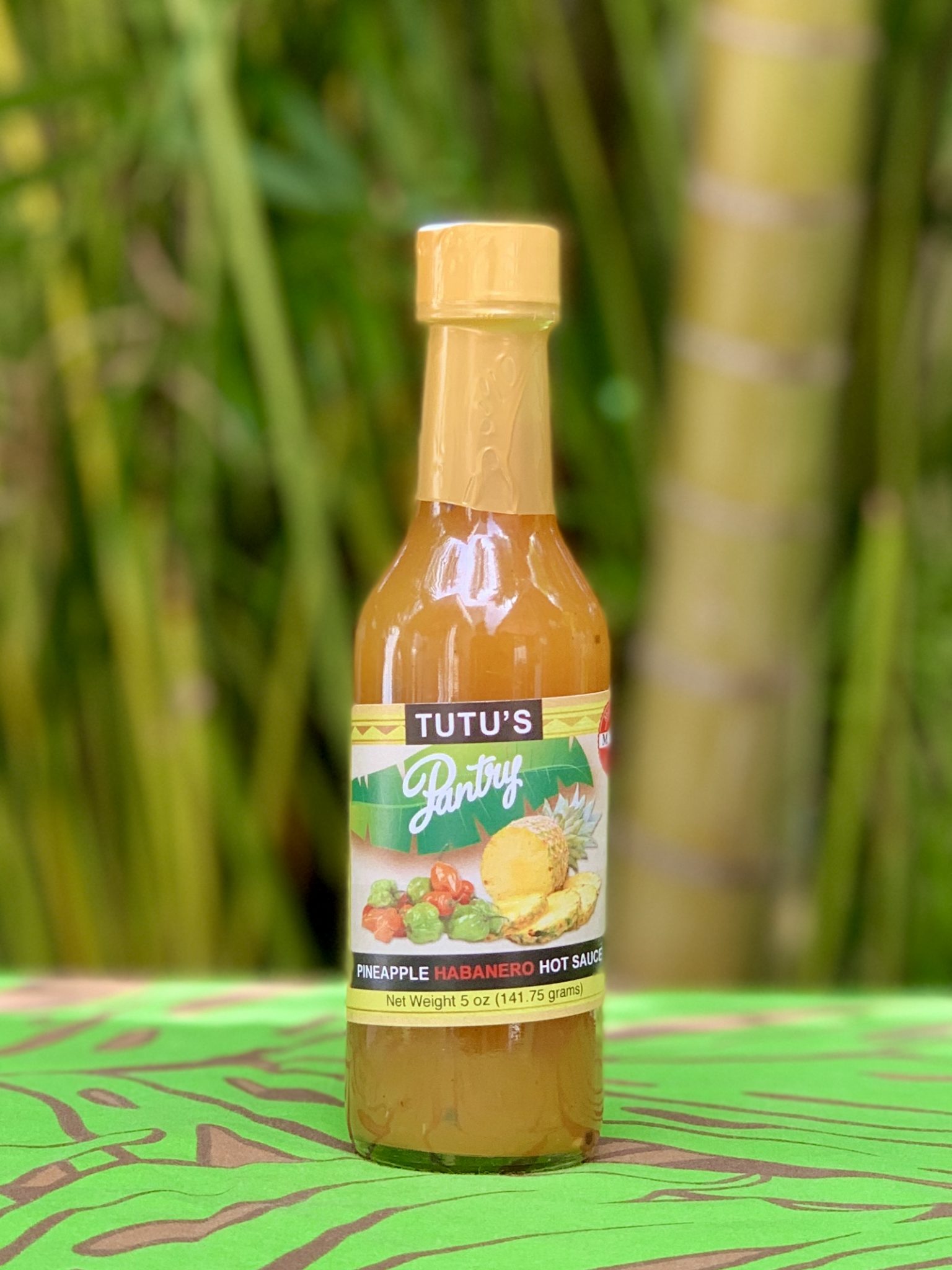 Tutu's Pantry Pineapple Habanero Hot Sauce - Tutu's Pantry