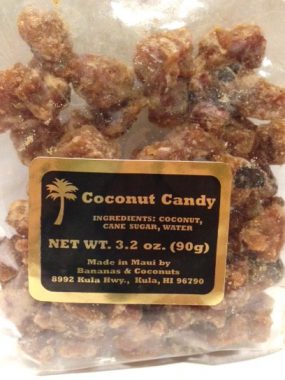 Coconut Candy - Bananas and Coconut - 3.2oz